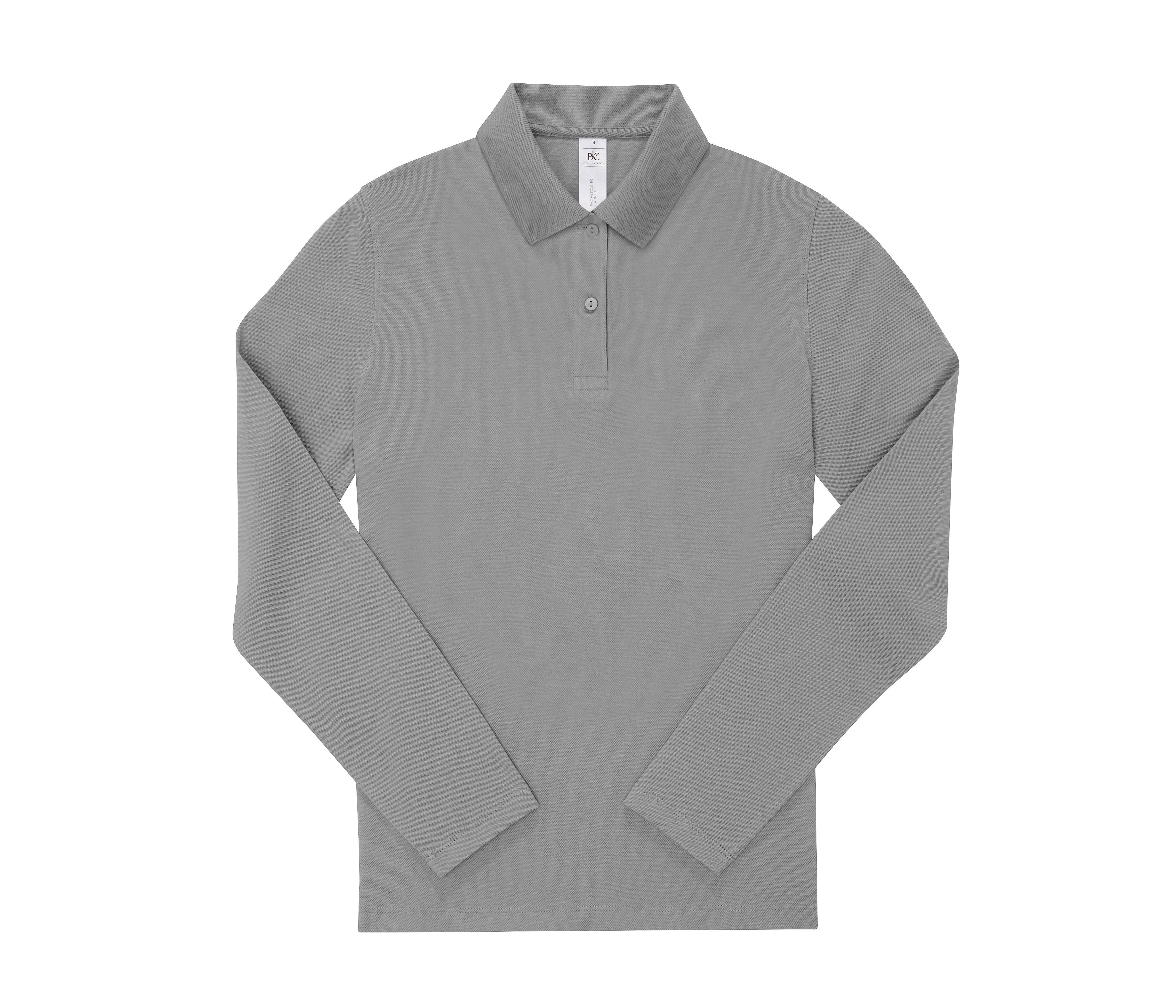 B&C MY POLO 180 LSL/WOMEN